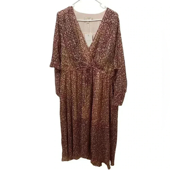 NWT Ted Baker VALLYY Draped Midi Dress - Picture 2 of 8